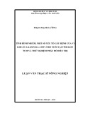 Luận văn thạc sĩ Nông nghiệp: Tình hình nhiễm, một số yếu tố gây bệnh của vi khuẩn Salmonella spp ở bò nuôi tại tỉnh Kon Tum và thử nghiệm phác đồ điều trị