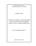 Luận văn thạc sĩ Thú Y: Vai trò của Salmonella trong hội chứng tiêu chảy ở chó nuôi tại thành phố Buôn Ma Thuột và biện pháp phòng trị