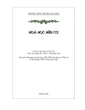 Tài liệu tập huấn Hóa học hữu cơ - GS. Trần Quốc Sơn