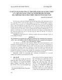 Cơ sở xây dựng bộ công cụ theo dõi, đánh giá sự phát triển của trẻ mẫu giáo 5 tuổi tại Thành phố Hồ Chí Minh dựa trên Bộ chuẩn phát triển trẻ em 5 tuổi Việt Nam
