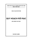 Bài giảng cao học Quy hoạch rời rạc