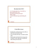 Bài giảng Thiết kế hệ thống vi xử lý: Chương 7 - Nguyễn Hồng Quang