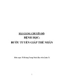 Bài giảng chuyên đề bệnh học: Bướu tuyến giáp thể nhân - TS. Hoàng Trung Vinh (Học viện quân y)