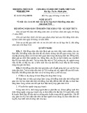 Nghị quyết số: 22/2013/NQ-HĐND