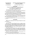 Quyết định số: 1863/QĐ-UBND