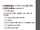 Bài giảng Công nghệ sản xuất đồ uống: Chương 2 - ThS. Nguyễn Ngọc Thuần