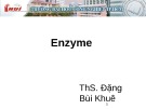 Bài giảng Phụ gia thực phẩm: Enzyme - ThS. Đặng Bùi Khuê