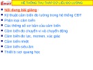 Bài giảng Hệ thống thu thập dữ liệu đo lường