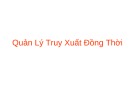 Bài giảng Ôn tập Hệ CSDL