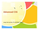 Bài giảng Advance CSS - Lương Trần Hy Hiến