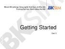 Bài giảng Gas 1: Getting Started