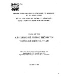Đề tài: Xây dựng hệ thống thông tin thống kê điện và than