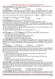 Đề thi thử THPT Quốc gia năm 2016 môn Sinh - Đề số 9