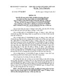 Thông tư số: 09/2015/TT-BGDĐT