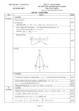 Đáp án đề thi tuyển sinh đại học môn Toán (năm 2010): Khối D