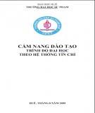 Đào tạo trình độ đại học theo hệ thống tín chỉ - Cẩm nang: Phần 2