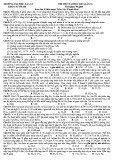 Đề thi thử đại học năm 2015 môn Hóa học lần 5 - Trường Đại học Đà Lạt