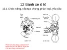 Bài giảng Bánh xe ô tô, hệ thống treo - Đại học Bách khoa Hà Nội