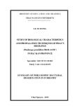 Dissertation summary: Study of biological characteristics and propagation techniques of the Phay’s seedlings (Duabanga grandiflora Roxb.Ex DC) in Bac Kan province