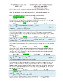 Đề thi tuyển sinh Đại học năm 2014 môn Hóa học khối A