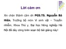 Bài giảng Vi khuẩn học thú y: Clostridiaceae - PGS.TS. Nguyễn Bá Hiên