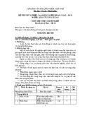 Đề thi tốt nghiệp cao đẳng nghề khóa 5 (2012-2015) - Nghề: Quản trị khách sạn - Môn thi: Thực hành nghề - Mã đề thi: QTKS-TH35
