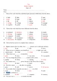 Đề thi Anh văn chuyên ngành Công nghệ thông tin - Đề số 2 (Kèm theo đáp án)