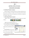 Bài 3: Hướng dẫn sử dụng Windows explorer - Phạm Quốc Tú