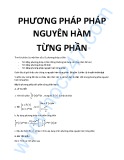 Phương pháp nguyên hàm từng phần (Phần 1)
