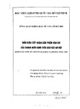 Tổng quan đề tài nghiên cứu khoa học cấp bộ 2003: Điều kiện tiếp nhận sản phẩm báo chí của thanh niên sinh viên khu vực Hà Nội (Khảo sát một số trường đại học cao đẳng ở Hà Nội)