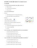 Đề cương ôn tập khối 5 môn Tin học kỳ 2 năm học 2014-2015