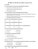 Đề cương ôn tập khối 3 môn Tin học kỳ 2 năm học 2014-2015