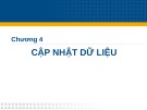 Bài giảng Lập trình cơ sở dữ liệu - Chương 4: Cập nhật dữ liệu
