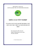 Khóa luận tốt nghiệp Hệ thống thông tin môi trường: Ứng dụng GIS xây dựng hệ hỗ trợ phòng cháy chữa cháy trực chiến tại thành phố Hồ Chí Minh