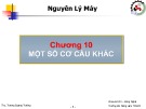 Bài giảng Nguyên lý máy: Chương 10 - ThS. Trương Quang Trường