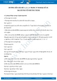 Hướng dẫn giải bài 1,2,3,4 trang 57 SGK Đại số 10