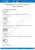 Hướng dẫn giải bài 1,2,3,4 trang 15 SGK Đại số 10