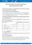 Giải bài tập Sinh sản sinh dưỡng tự nhiên SGK Sinh học 6
