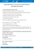 Hướng dẫn giải bài 1,2,3,4,5,6,7,8,9,10 trang 55 SGK Vật lý 12