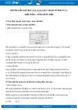 Hướng dẫn giải bài 1,2,3,4,5,6,7,8,9 trang 49 SGK Vật lý 11
