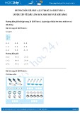 Hướng dẫn giải bài 1,2,3 trang 24 SGK Toán 1