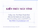 Bài giảng Kiến trúc máy tính: Chương 2.1 - ThS. Phạm Thanh Bình