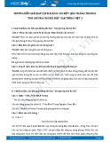 Hướng dẫn giải bài tập bài Báo cáo kết quả tháng thi đua "Noi gương chú bộ đội" SGK Tiếng Việt 3