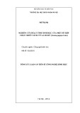 Tóm tắt Luận án Tiến sĩ Công nghệ sinh học: Nghiên cứu hoạt tính sinh học của một số hợp chất chiết tách từ lá đu đủ (Carica papaya Linn)