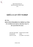 Khóa luận tốt nghiệp chuyên ngành Tài chính: Phân tích tình hình tài chính tại Công ty Cổ phần Xây dựng Thương mại và Du lịch Phương Bắc