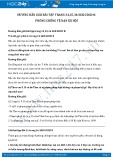 Hướng dẫn giải bài 1,2,3,4 trang 36 SGK GDCD 8