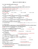 Nội dung ôn tập Tin học 10