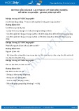 Hướng dẫn giải bài 1,2,3 trang 137 SGK Công nghệ 8
