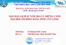 Báo cáo: Mặn hạn lịch sử năm 2016 và những cảnh báo đối với đồng bằng sông Cửu Long