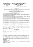 Nghị quyết số 15/NQ-­HĐND Tỉnh Thái Nguyên